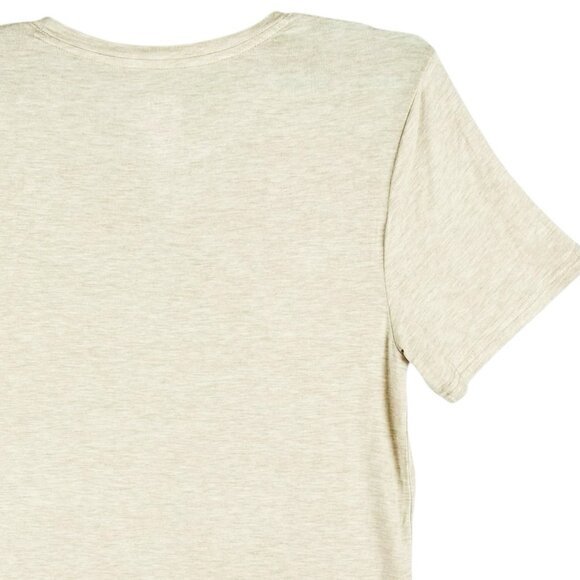 NWT FRYE Men Ultrasoft Modal Blend Sand Stretch Premium Sleepwear T-shirt Size M - Picture 4 of 10